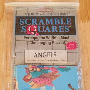 Vintage Scramble Square Puzzle ~ Angels